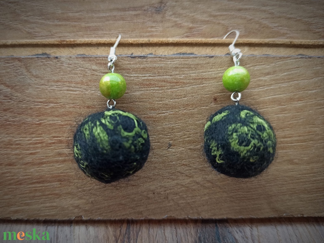 Mátrix nemezékszer együttes - ékszer - ékszerszett - Meska.hu