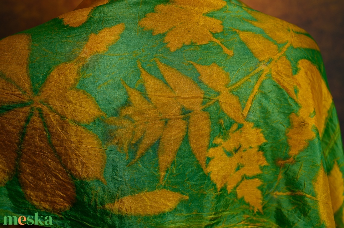 Mediumprint selyemsál - ruha & divat - sál, sapka, kendő - sál - Meska.hu