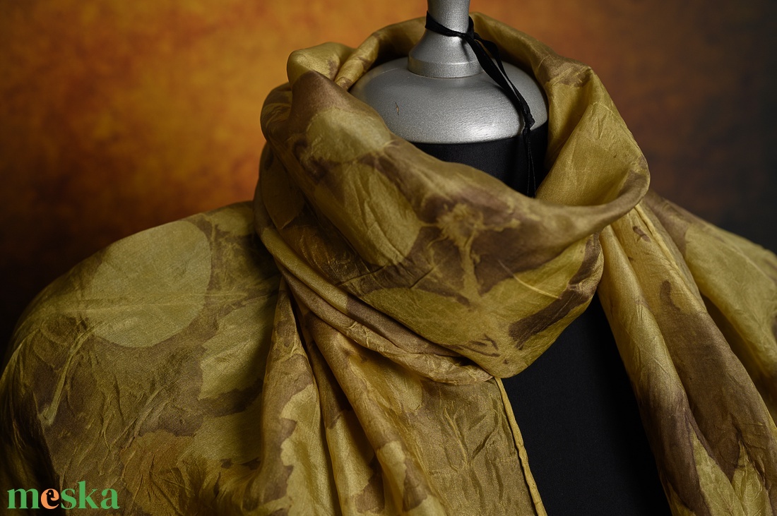 Mediumprint selyemsál - ruha & divat - sál, sapka, kendő - sál - Meska.hu
