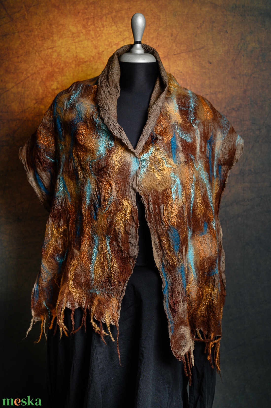 Selyem, gyapjú, nuno sál, nuno-nemez - ruha & divat - sál, sapka, kendő - sál - Meska.hu