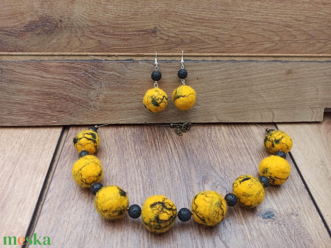 Nemez ékszerszett - ékszer - ékszerszett - Meska.hu