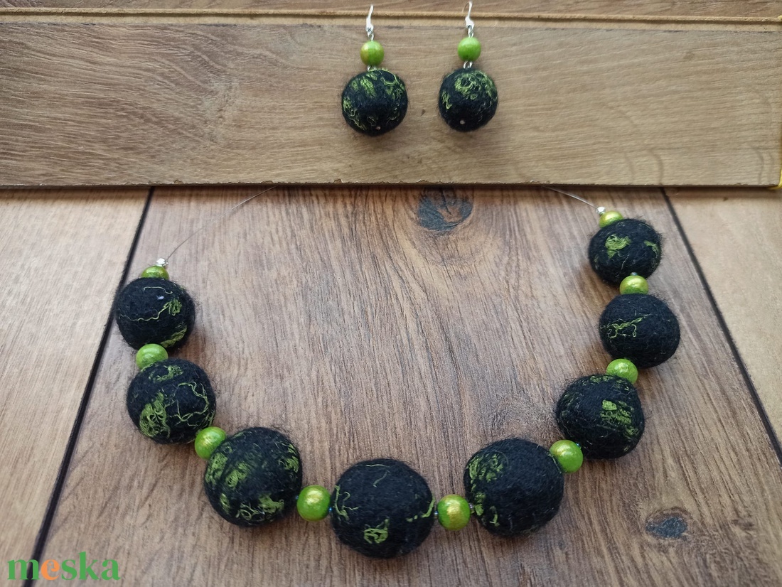 Nemez ékszerszett - ékszer - ékszerszett - Meska.hu