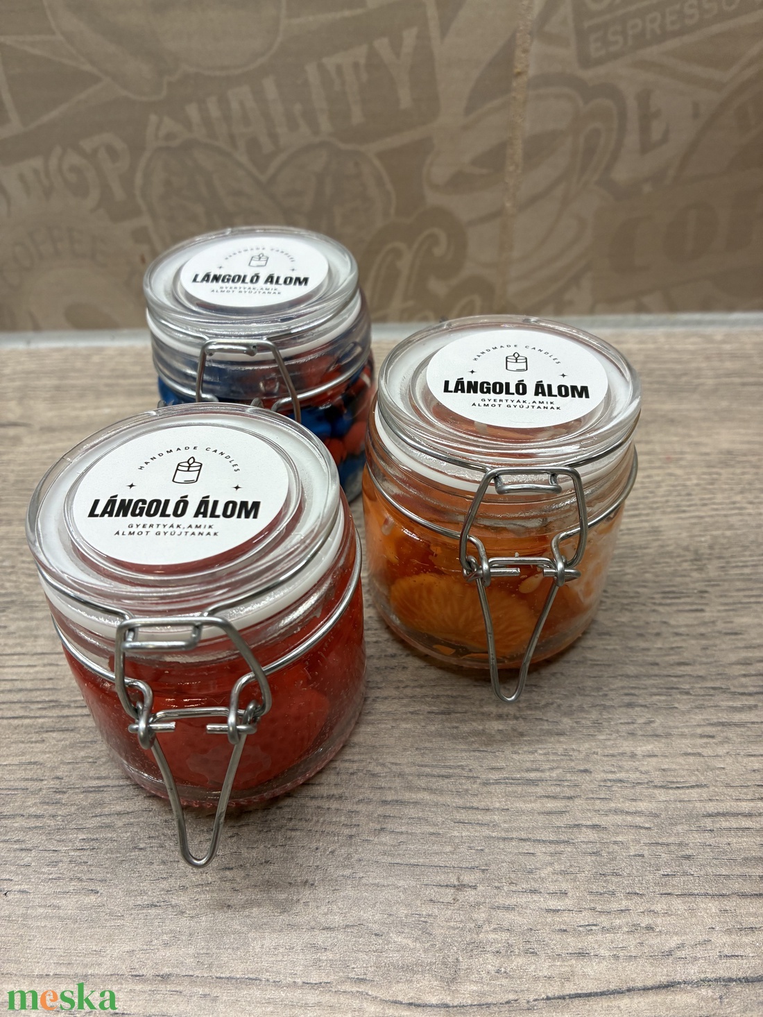 Lekvár gyertya - otthon & életmód - gyertya, illat, aroma - gyertya - Meska.hu