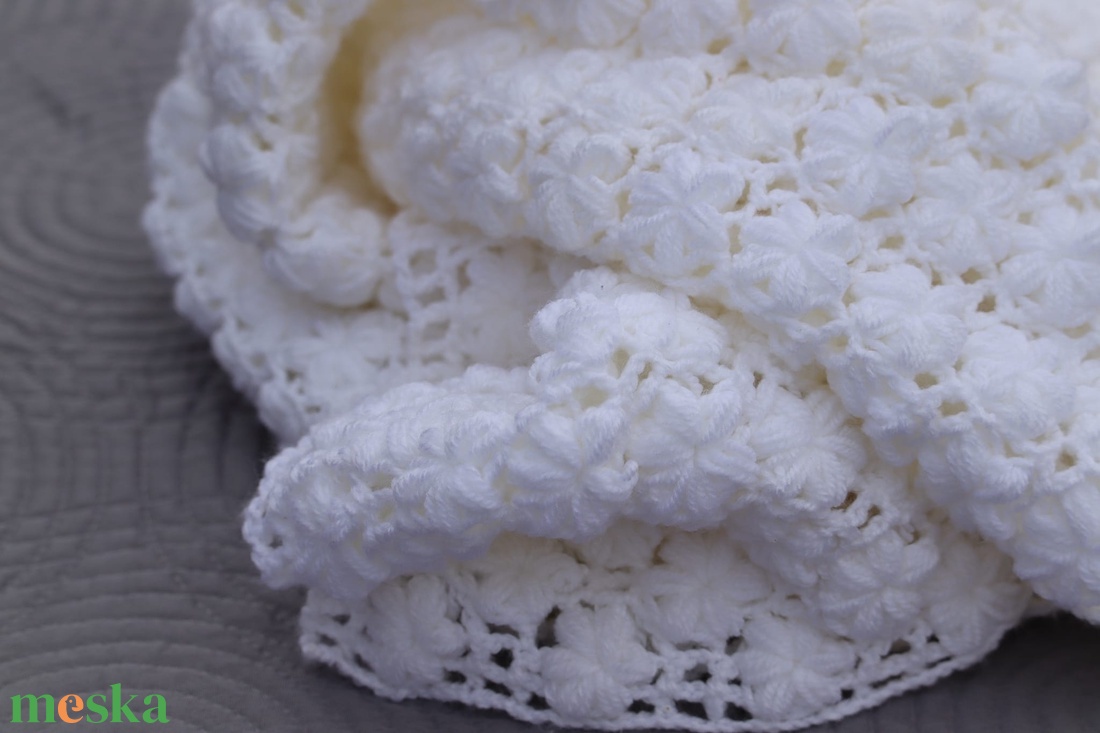 Horgolt babatakaró - otthon & életmód - babaszoba, gyerekszoba - Meska.hu