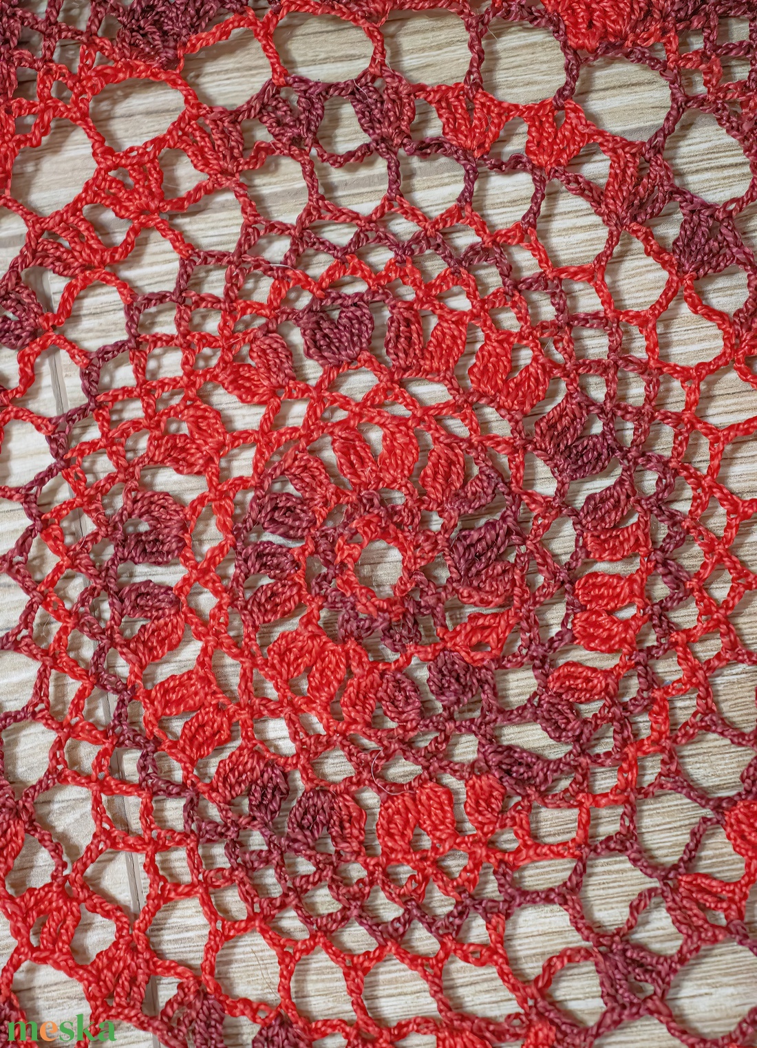 Piros-bordó színátmenetes horgolt mandala - otthon & életmód - dekoráció - fali és függő dekoráció - falra akasztható dekor - Meska.hu Piros-bordó színátmenetes horgolt mandala - otthon & életmód - dekoráció - fali és függő dekoráció - falra akasztható dekor - Meska.hu