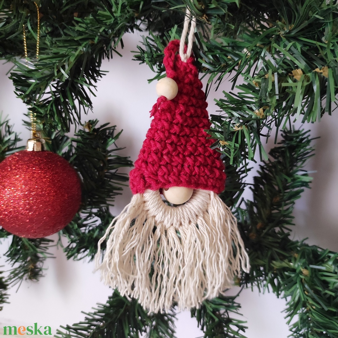 Csináld magad! 4 karácsonyi gnóm, skandináv stílusú karácsonyfadísz, saját készítésű autódísz, DIY csomag gyerekeknek - diy (csináld magad) - egységcsomag - Meska.hu