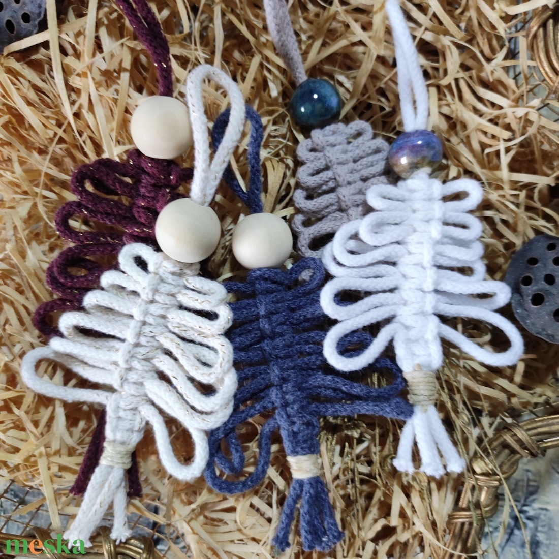 Csináld magad! 6 DIY karácsonyfadísz természetes anyagokból - diy (csináld magad) - egységcsomag - Meska.hu