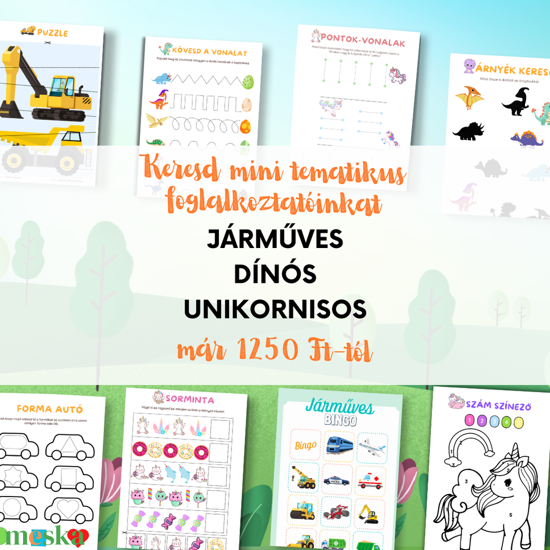 Játékos Készségfejlesztő Feladatlapok Ovisoknak (Tavaszi kiadás) + AJÁNDÉK Tavaszi Bakancslista - játék & sport - ovis felszerelés - Meska.hu Játékos Készségfejlesztő Feladatlapok Ovisoknak (Tavaszi kiadás) + AJÁNDÉK Tavaszi Bakancslista - játék & sport - ovis felszerelés - Meska.hu