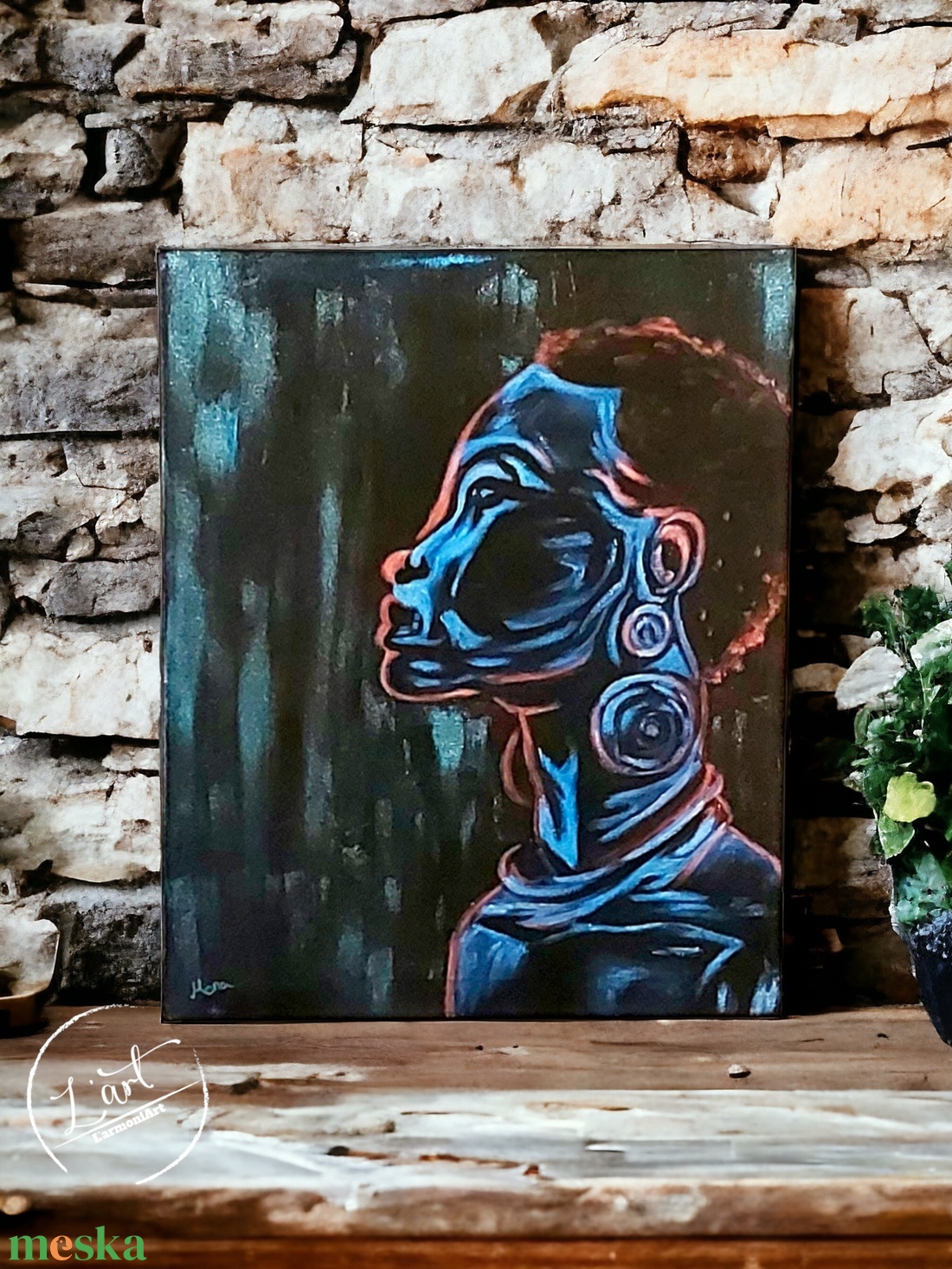 Cyberpunk style, Védelmező vászon falikép - művészet - festmény - festmény vegyes technika - Meska.hu Cyberpunk style, Védelmező vászon falikép - művészet - festmény - festmény vegyes technika - Meska.hu