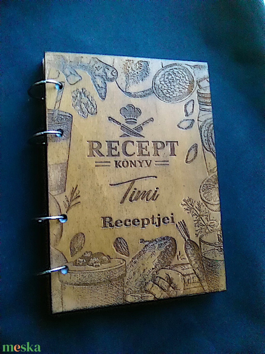 Egyedi,Névre Szóló,Rusztikus,Üres Receptkönyv Fa Borítóval A5 Méretű - otthon & életmód - konyhafelszerelés, tálalás - sütés, főzés - receptfüzet - Meska.hu Egyedi,Névre Szóló,Rusztikus,Üres Receptkönyv Fa Borítóval A5 Méretű - otthon & életmód - konyhafelszerelés, tálalás - sütés, főzés - receptfüzet - Meska.hu