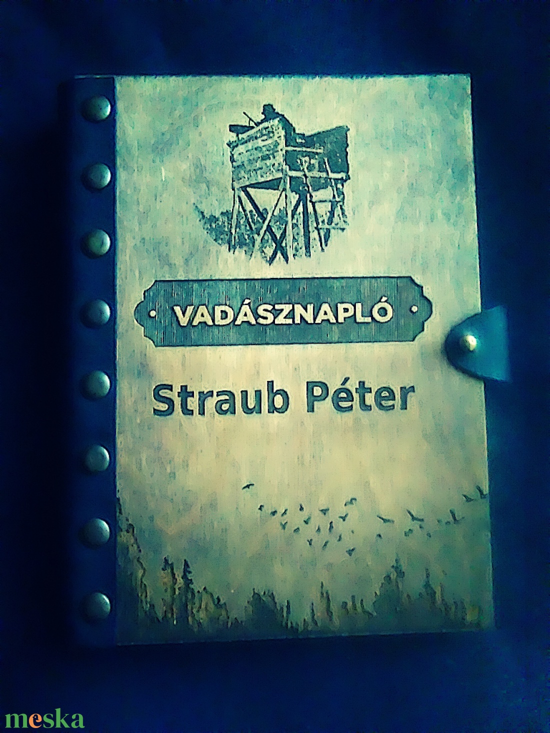 Névreszóló Vadásznapló, Gravirozott Fa Borítóval,Műbőr kötéssel - játék & sport - sport és kikapcsolódás - vadászat - Meska.hu Névreszóló Vadásznapló, Gravirozott Fa Borítóval,Műbőr kötéssel - játék & sport - sport és kikapcsolódás - vadászat - Meska.hu