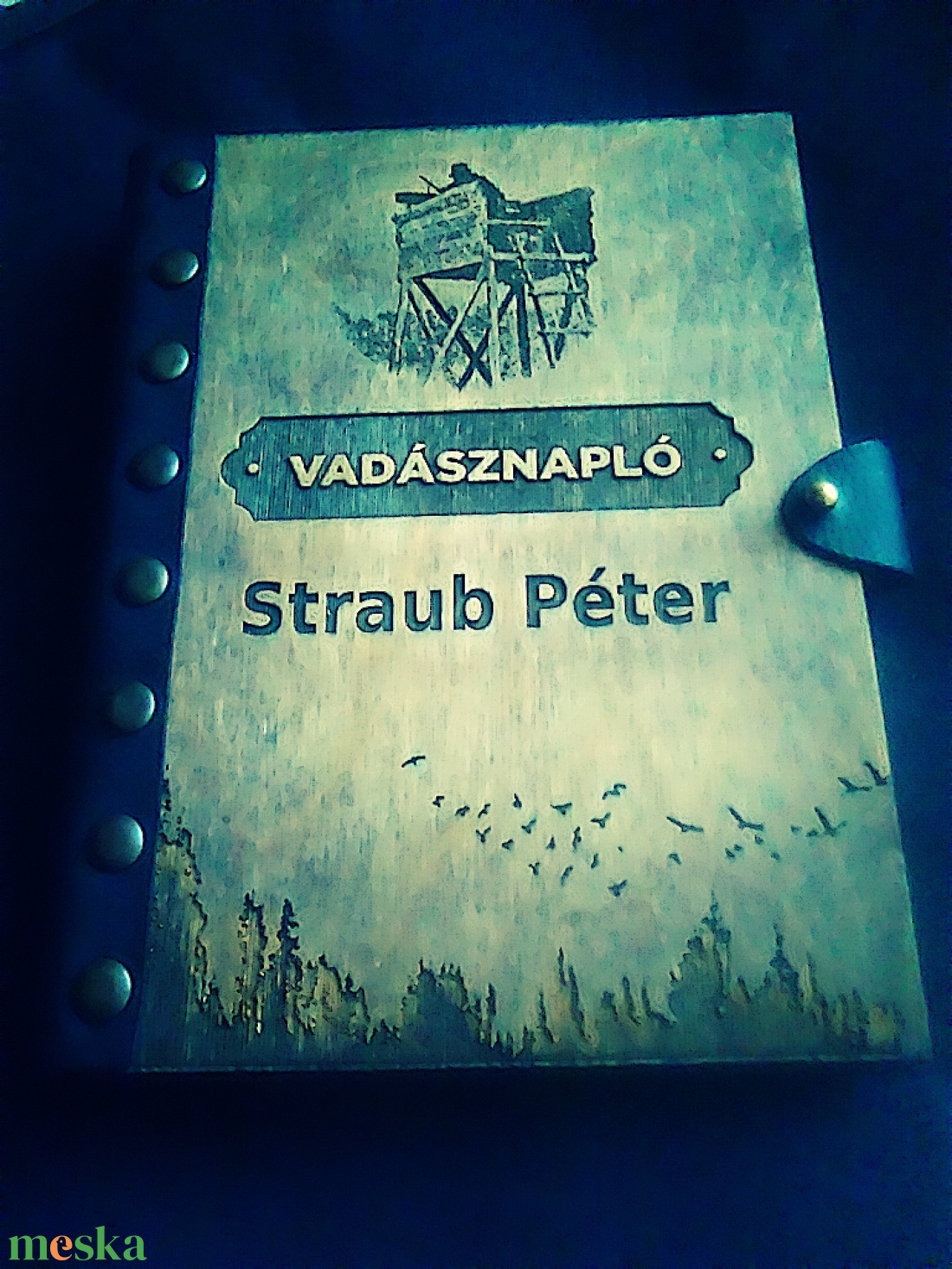 Névreszóló Vadásznapló, Gravirozott Fa Borítóval,Műbőr kötéssel - játék & sport - sport és kikapcsolódás - vadászat - Meska.hu Névreszóló Vadásznapló, Gravirozott Fa Borítóval,Műbőr kötéssel - játék & sport - sport és kikapcsolódás - vadászat - Meska.hu