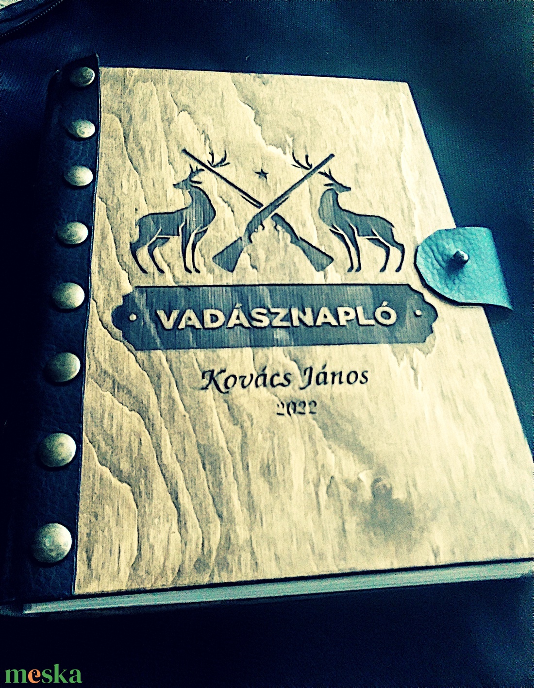 Névreszóló Vadásznapló, Gravirozott Fa Borítóval,Műbőr kötéssel - játék & sport - sport és kikapcsolódás - vadászat - Meska.hu Névreszóló Vadásznapló, Gravirozott Fa Borítóval,Műbőr kötéssel - játék & sport - sport és kikapcsolódás - vadászat - Meska.hu