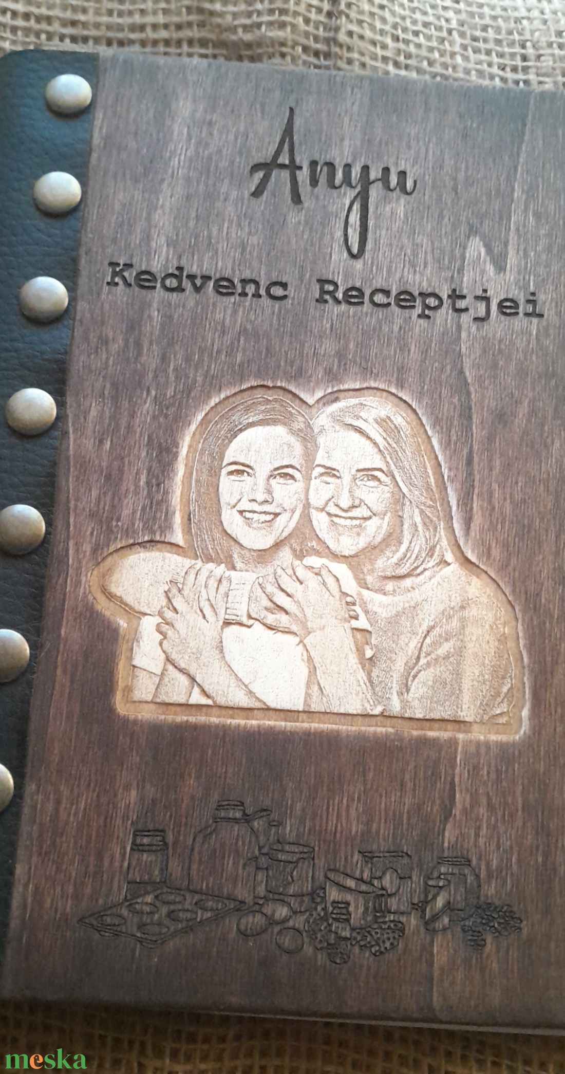 Anyukád kedvenc receptjei egyetlen, különleges könyvben - otthon & életmód - konyhafelszerelés, tálalás - sütés, főzés - receptfüzet - Meska.hu Anyukád kedvenc receptjei egyetlen, különleges könyvben - otthon & életmód - konyhafelszerelés, tálalás - sütés, főzés - receptfüzet - Meska.hu