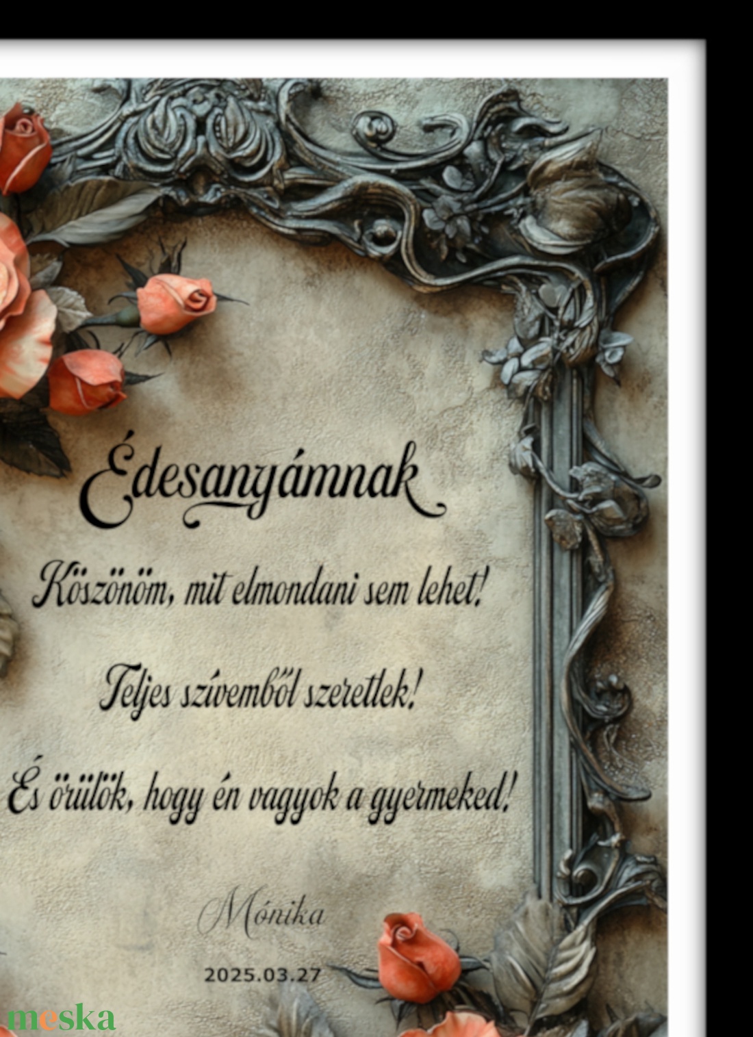 Édesanyámnak Egyedi, Szívhez Szóló Ajándék Édesanyák Számára - otthon & életmód - dekoráció - kép & falikép - plakát - Meska.hu Édesanyámnak Egyedi, Szívhez Szóló Ajándék Édesanyák Számára - otthon & életmód - dekoráció - kép & falikép - plakát - Meska.hu