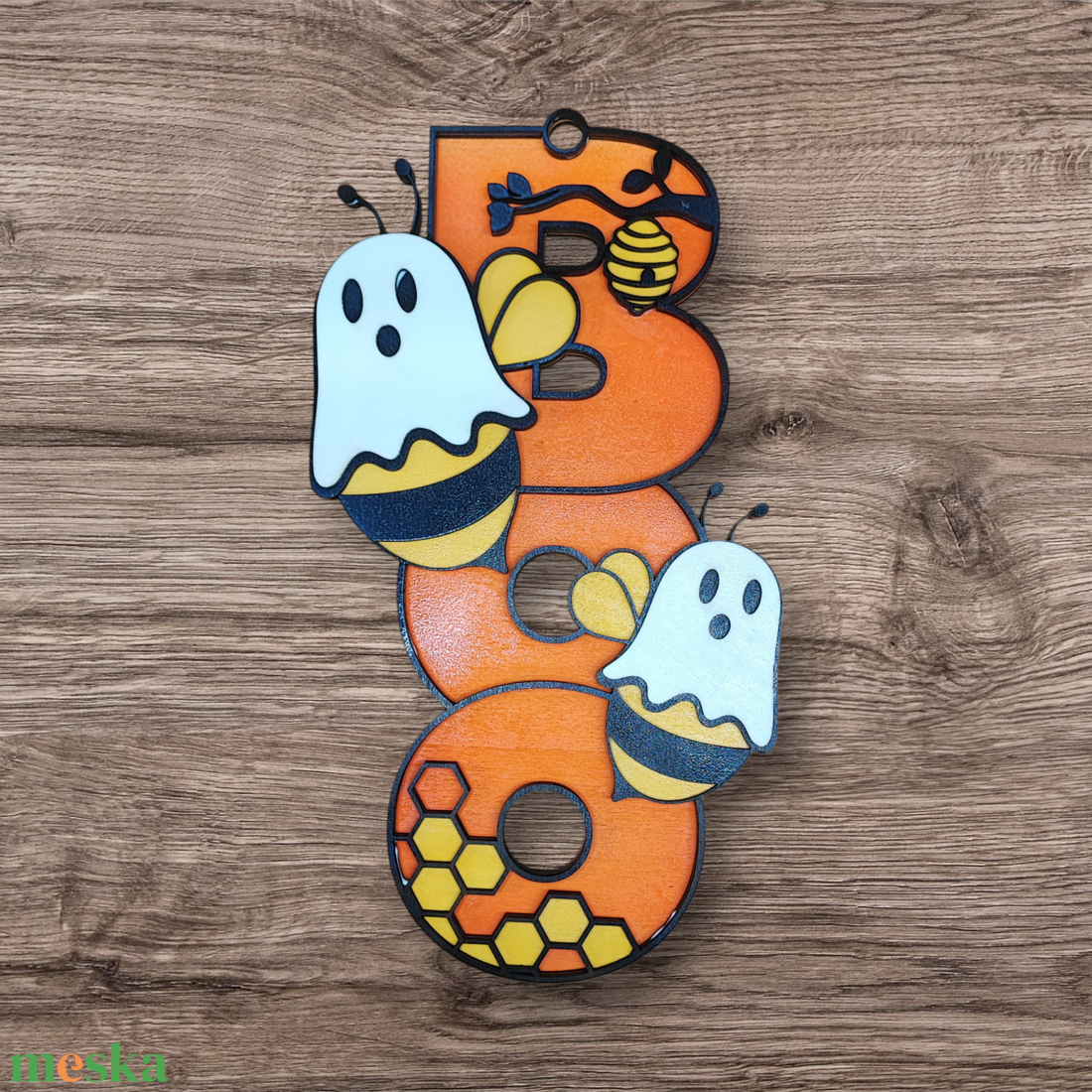 Halloween-i kopogtató - otthon & életmód - dekoráció - ajtó- és ablak dekoráció - ajtódísz & kopogtató - Meska.hu