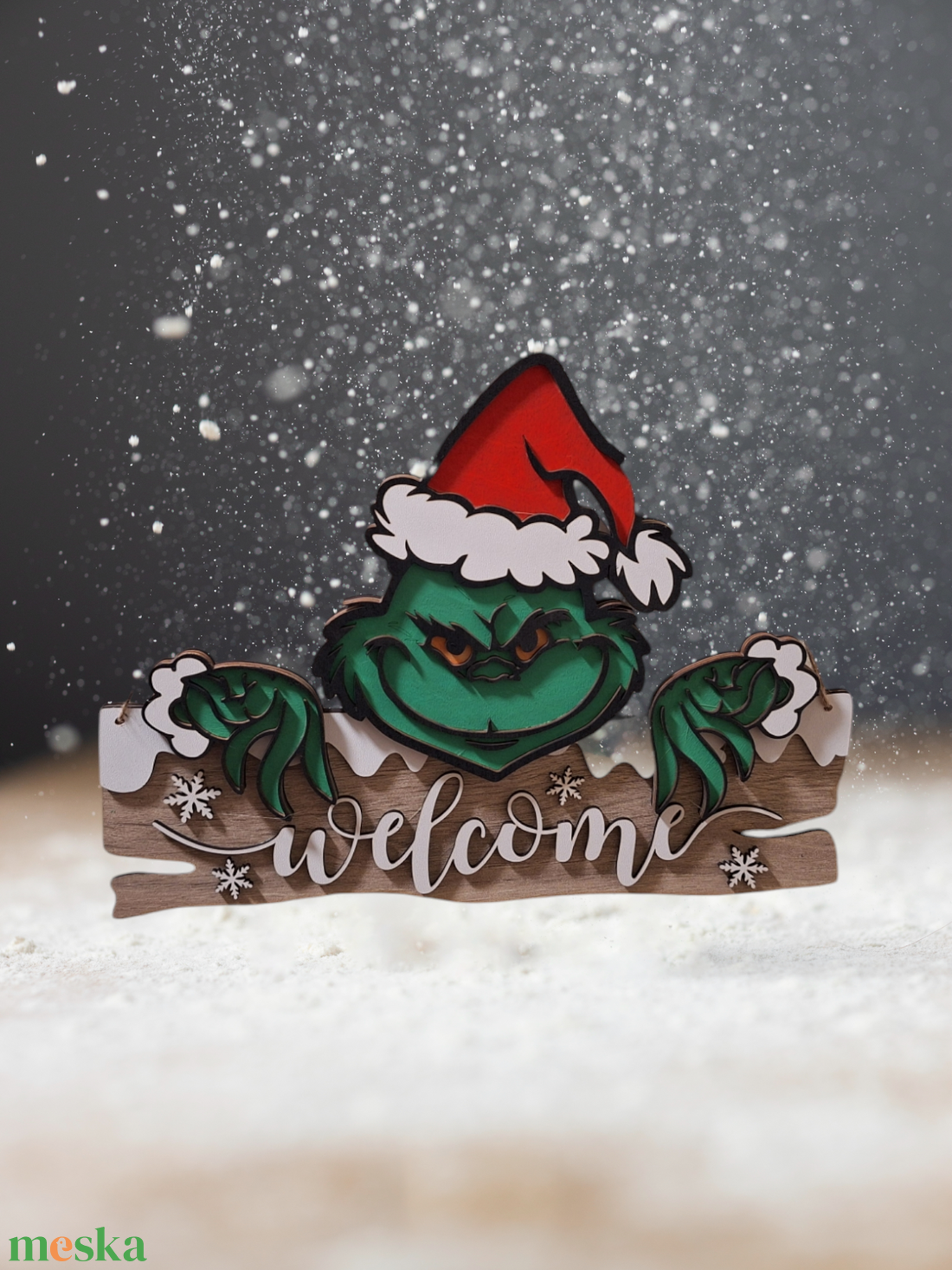 Karácsonyi ajtókopogtató Grincs - karácsony - karácsonyi lakásdekoráció - karácsonyi ajtódíszek - Meska.hu Karácsonyi ajtókopogtató Grincs - karácsony - karácsonyi lakásdekoráció - karácsonyi ajtódíszek - Meska.hu