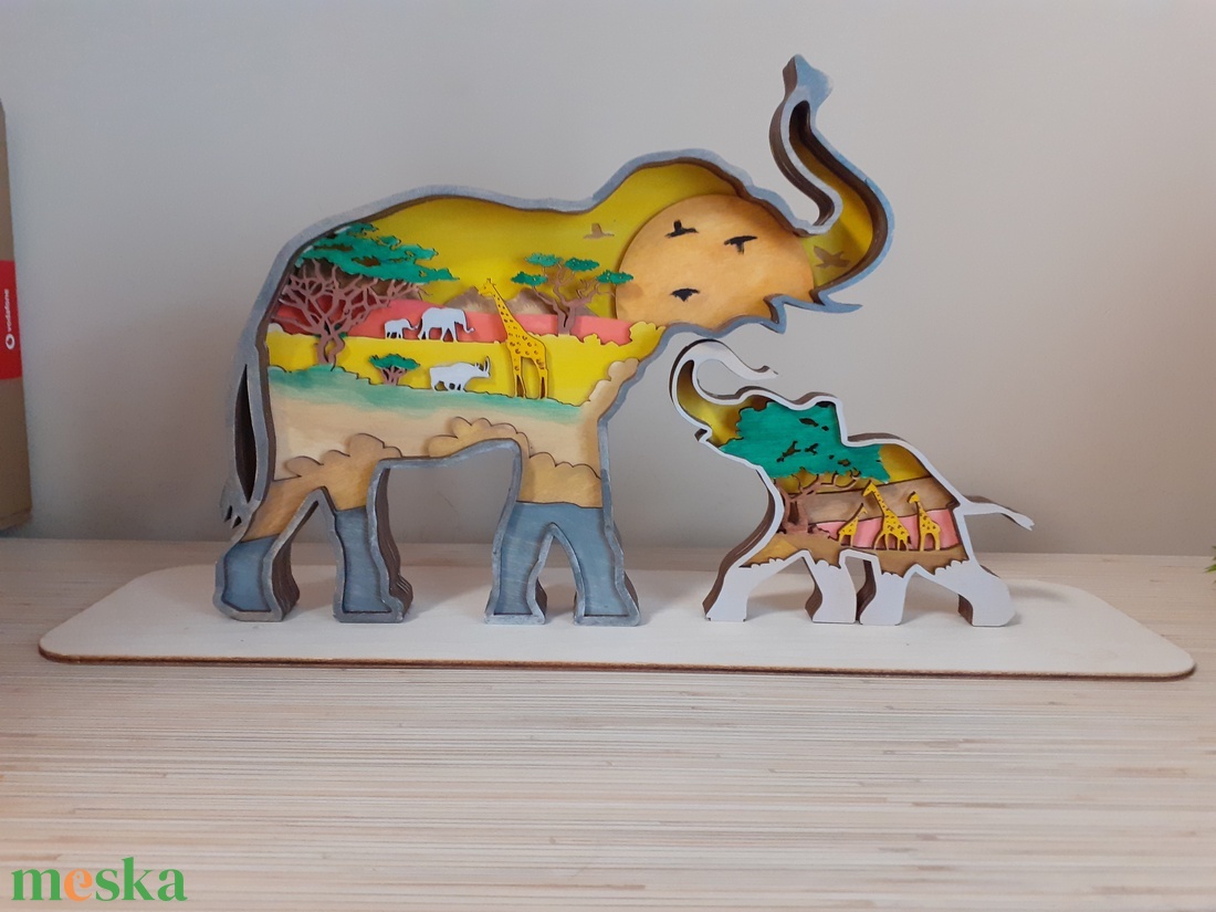 3D elefánt asztali dekoráció - otthon & életmód - dekoráció - asztal és polc dekoráció - asztaldísz - Meska.hu 3D elefánt asztali dekoráció - otthon & életmód - dekoráció - asztal és polc dekoráció - asztaldísz - Meska.hu