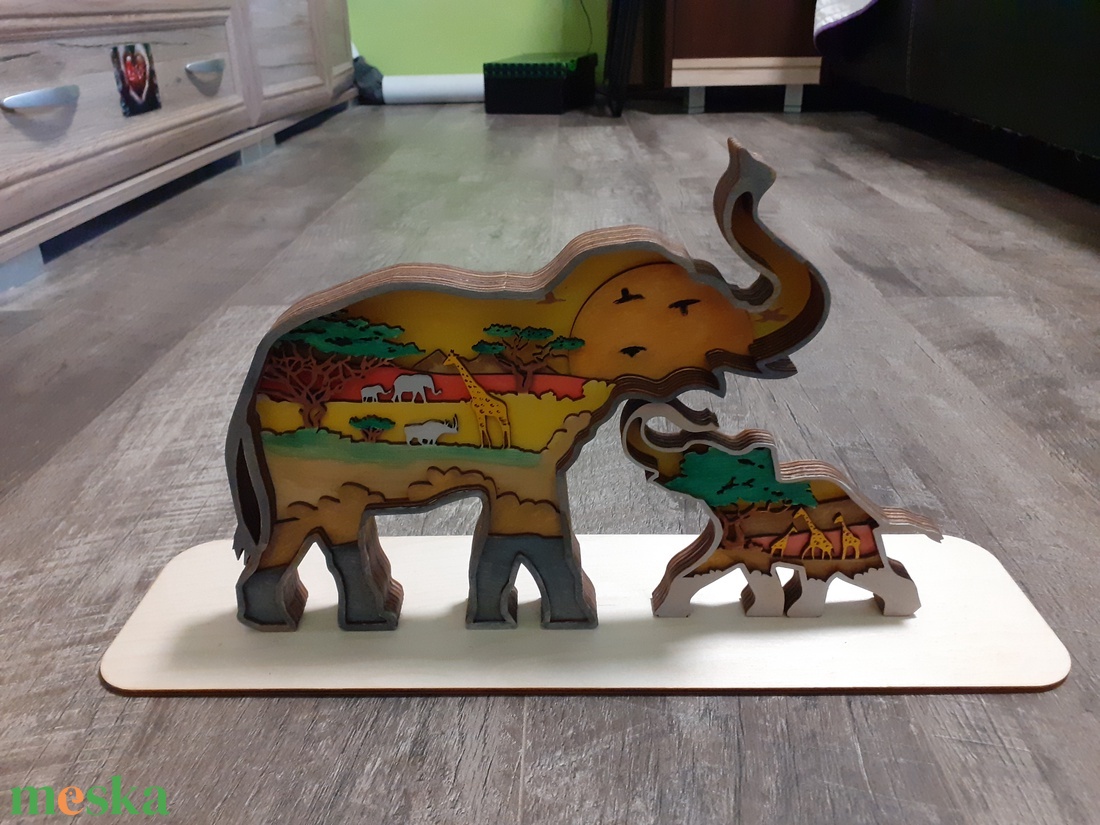 3D elefánt asztali dekoráció - otthon & életmód - dekoráció - asztal és polc dekoráció - asztaldísz - Meska.hu 3D elefánt asztali dekoráció - otthon & életmód - dekoráció - asztal és polc dekoráció - asztaldísz - Meska.hu