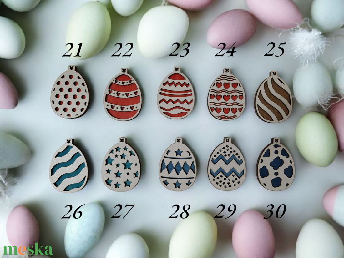 Húsvéti festett fa tojás - otthon & életmód - dekoráció - fali és függő dekoráció - függődísz - Meska.hu Húsvéti festett fa tojás - otthon & életmód - dekoráció - fali és függő dekoráció - függődísz - Meska.hu