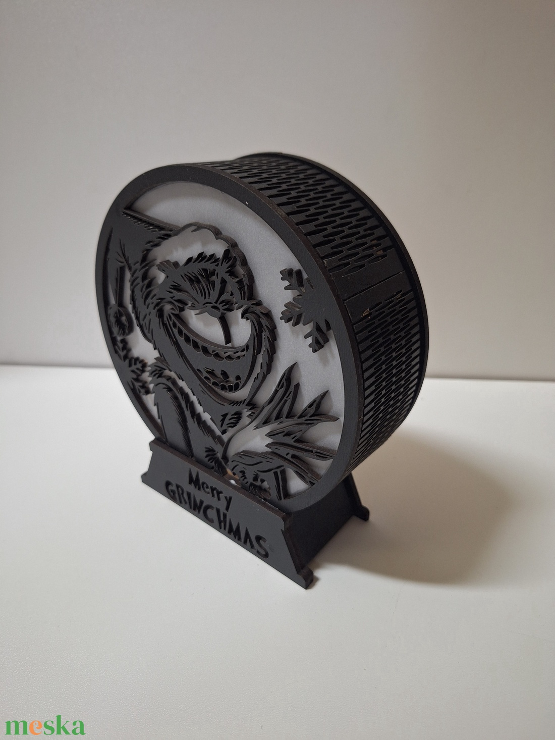 Karácsonyi világítás - Grincs - karácsony - karácsonyi lakásdekoráció - karácsonyi fénydekoráció - Meska.hu