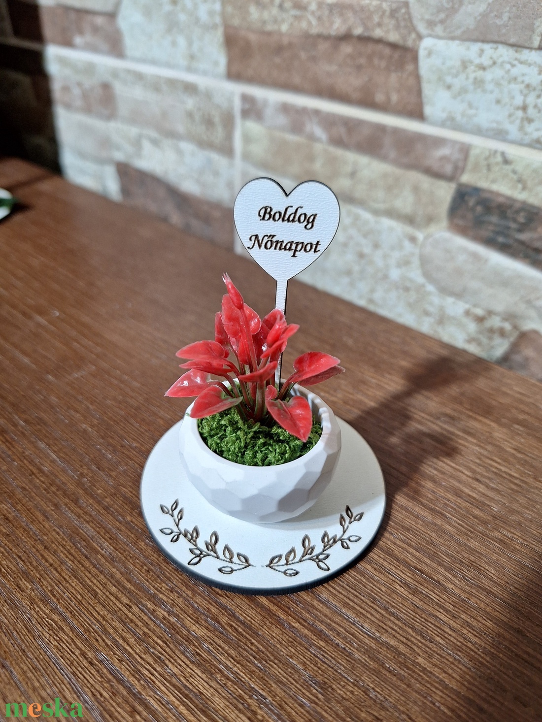 Kerámia asztaldísz - otthon & életmód - dekoráció - asztal és polc dekoráció - asztaldísz - Meska.hu