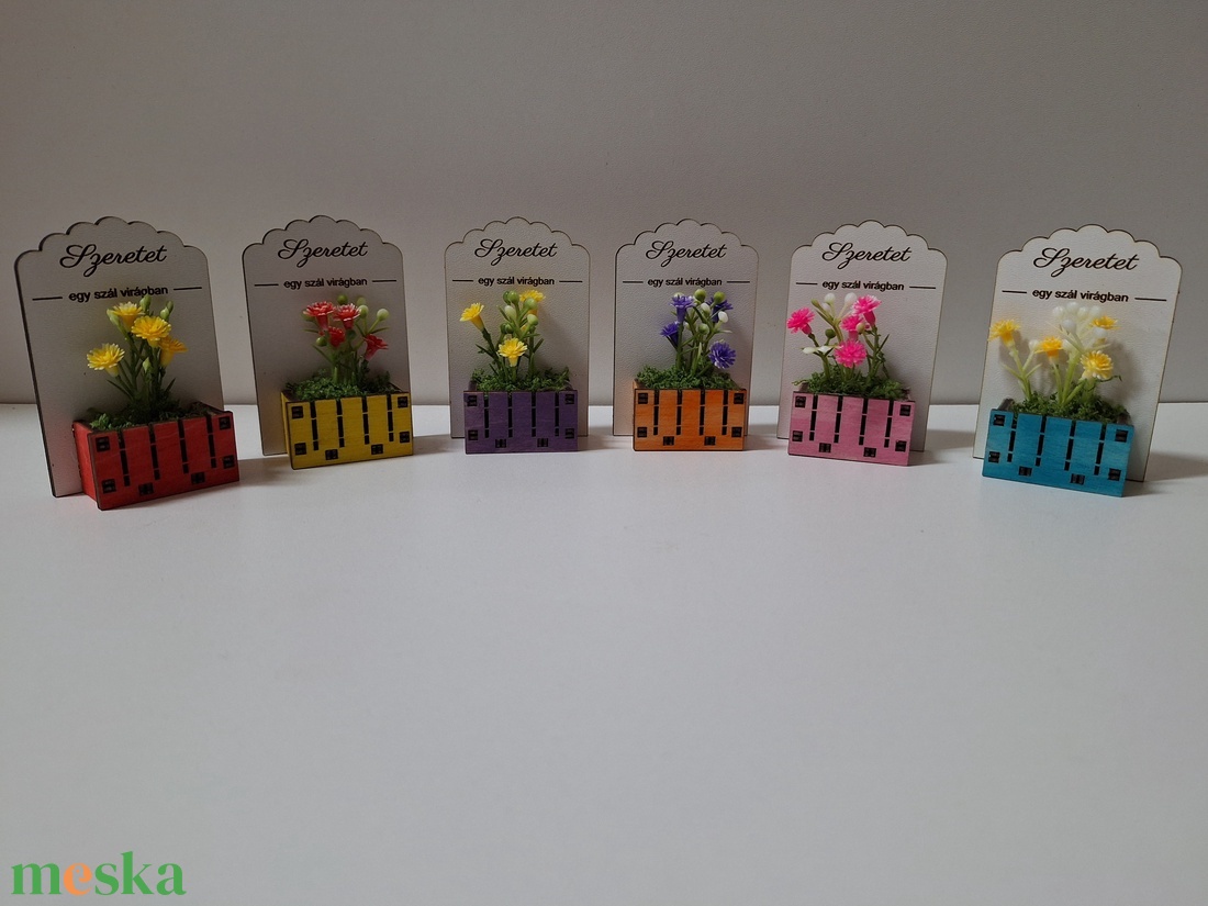 Asztaldísz/ hűtőmágnes / nőnapra / anyák napjára / pedagógus napra  - otthon & életmód - dekoráció - asztal és polc dekoráció - asztaldísz - Meska.hu