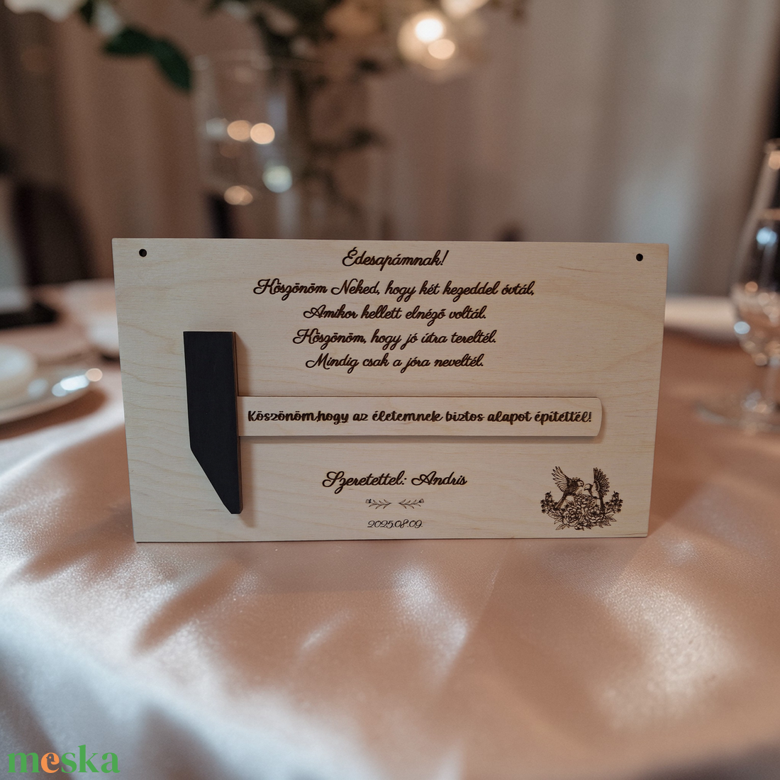 Szülőköszöntő ajándék apának - esküvő - emlék & ajándék - szülőköszöntő ajándék - Meska.hu