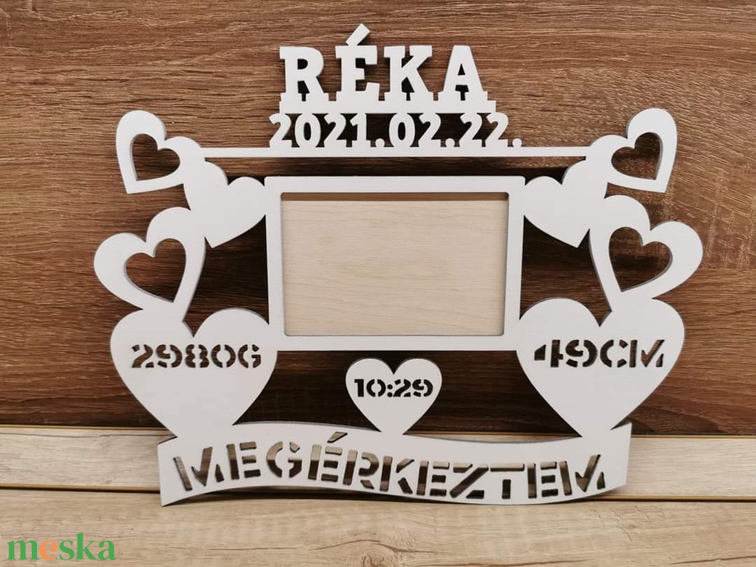 Születési emlék  - otthon & életmód - dekoráció - kép & falikép - képkeret - Meska.hu