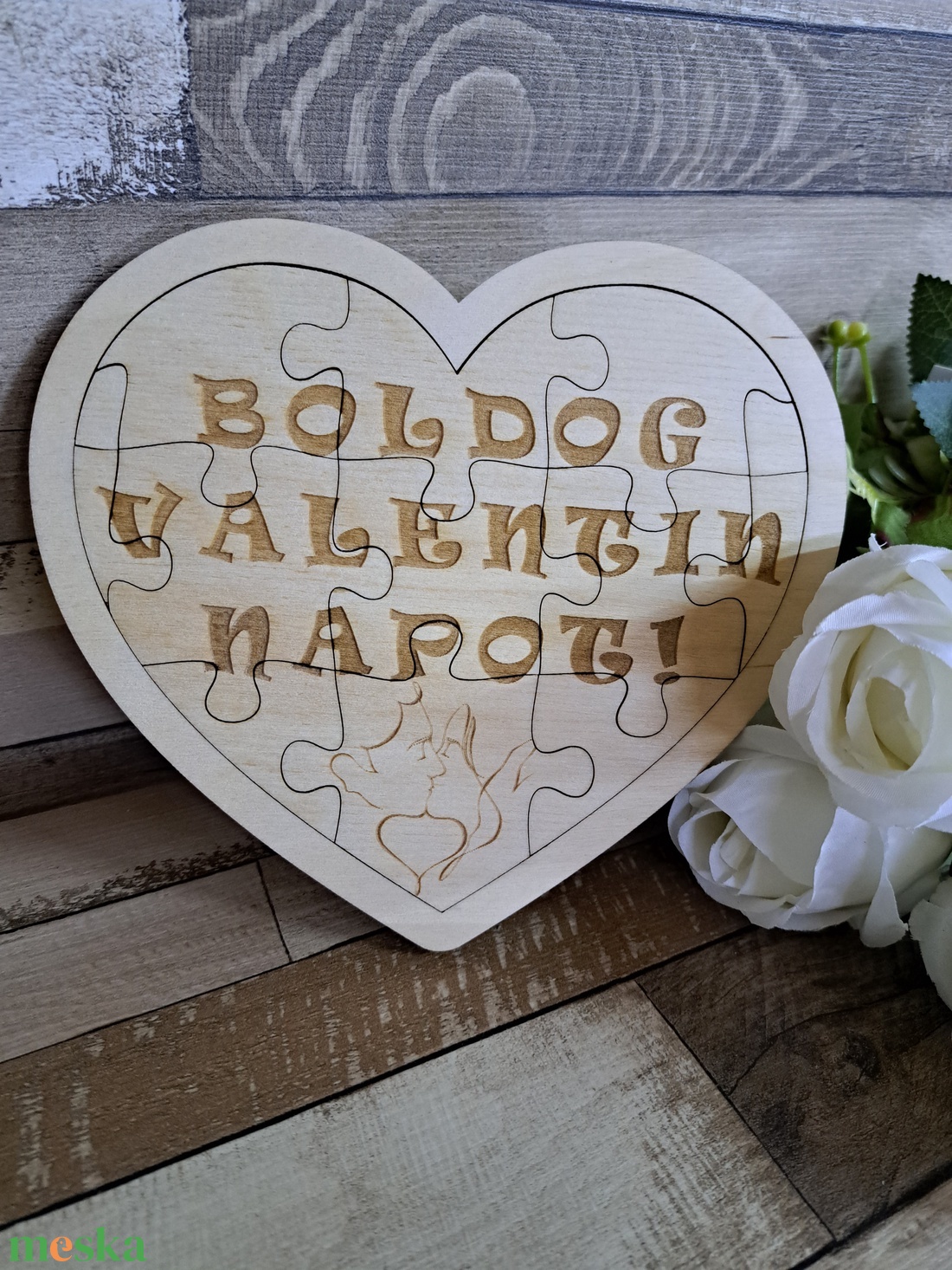 Szív formájú puzzle - játék & sport - puzzle - kirakó, kocka kirakó - Meska.hu Szív formájú puzzle - játék & sport - puzzle - kirakó, kocka kirakó - Meska.hu