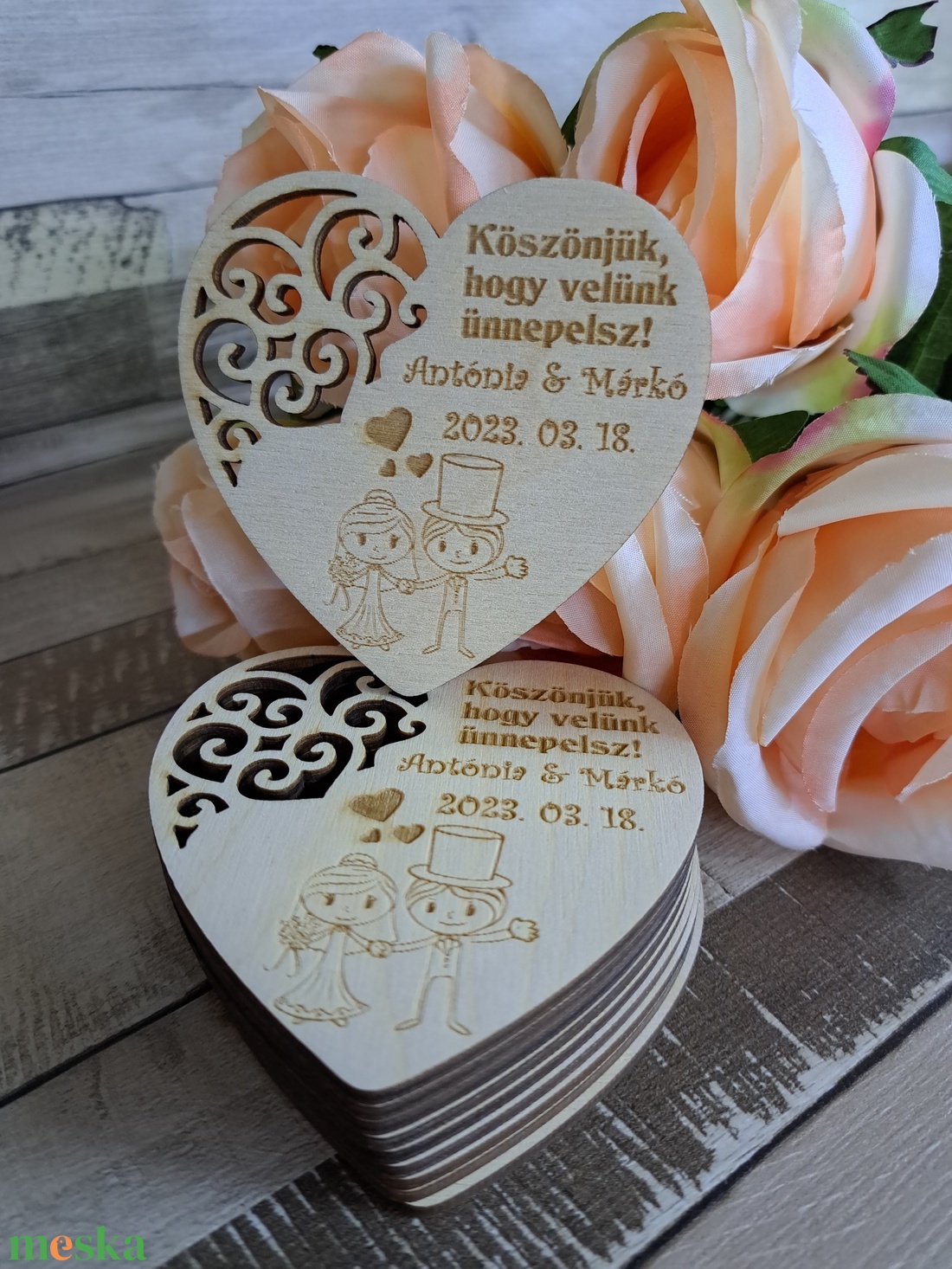 Esküvői mágneses köszönő ajándék - esküvő - emlék & ajándék - köszönőajándék - Meska.hu Esküvői mágneses köszönő ajándék - esküvő - emlék & ajándék - köszönőajándék - Meska.hu