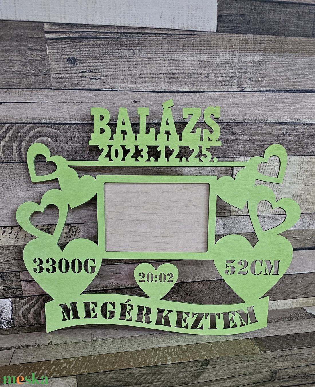 Születési emlék  - otthon & életmód - dekoráció - kép & falikép - képkeret - Meska.hu