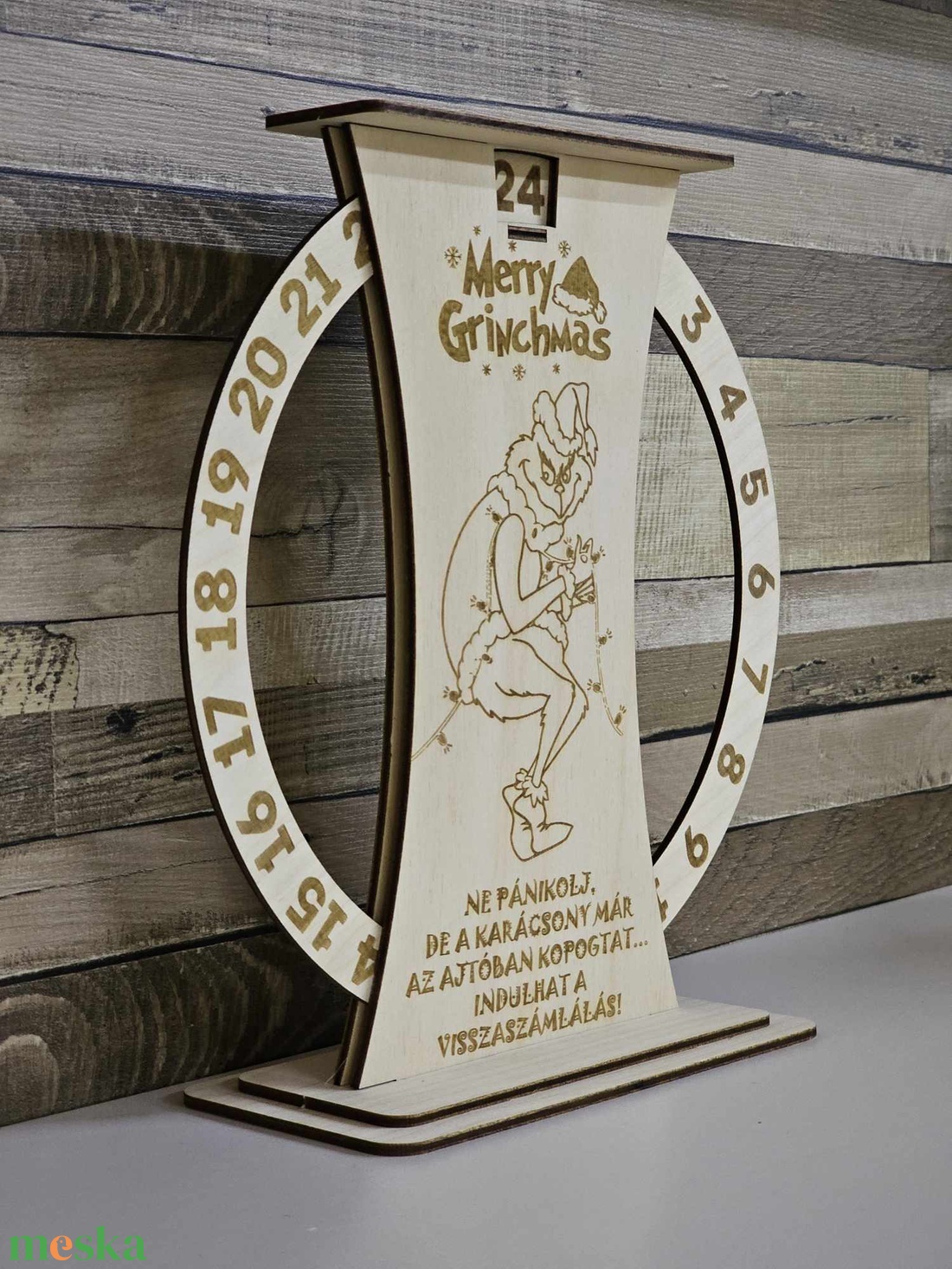 Karácsonyi vissza számláló naptár - otthon & életmód - dekoráció - fali és függő dekoráció - falinaptár & öröknaptár - Meska.hu Karácsonyi vissza számláló naptár - otthon & életmód - dekoráció - fali és függő dekoráció - falinaptár & öröknaptár - Meska.hu