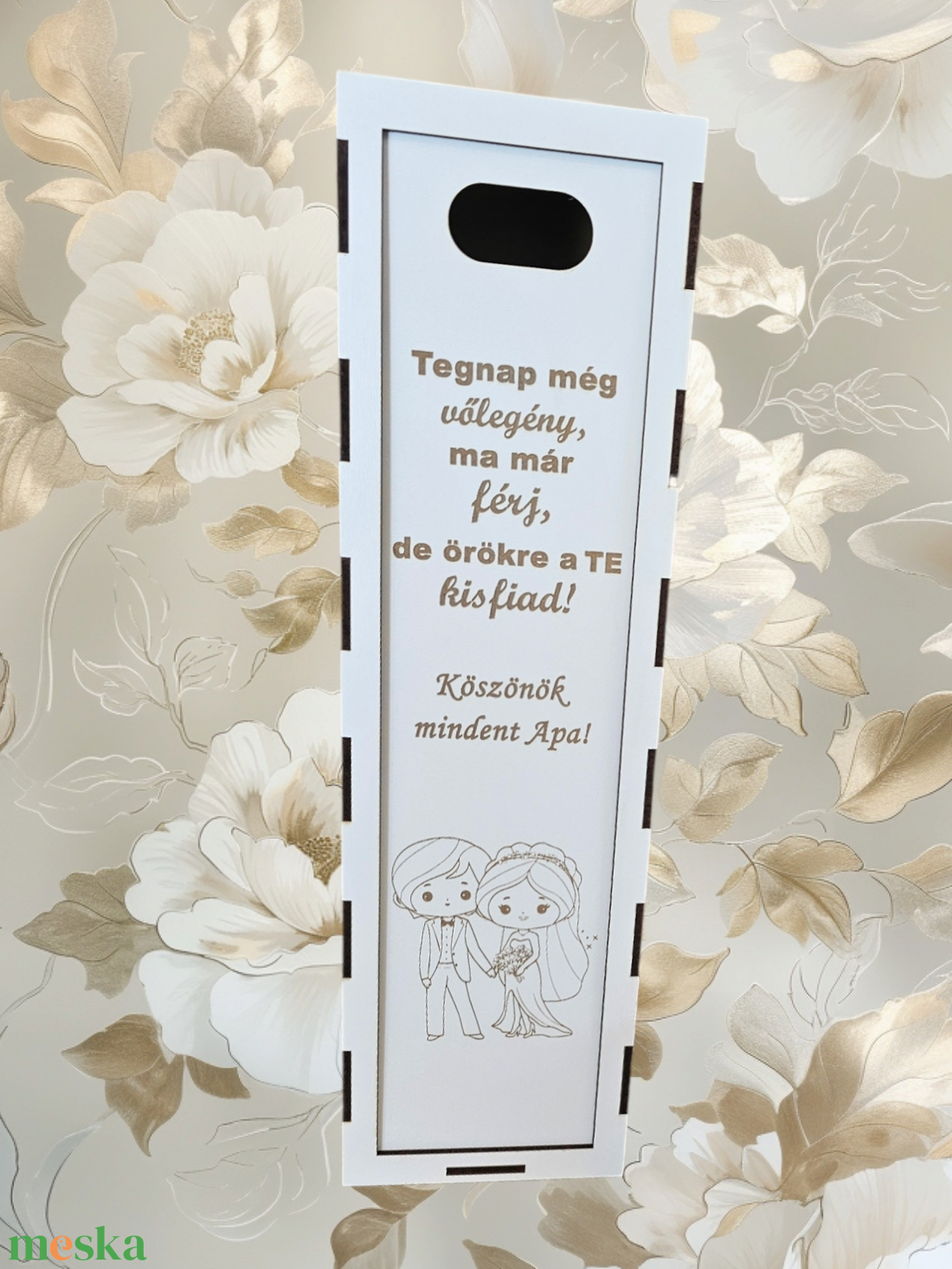 Esküvői köszönő ajándék szett szülőknek  - esküvő - emlék & ajándék - szülőköszöntő ajándék - Meska.hu