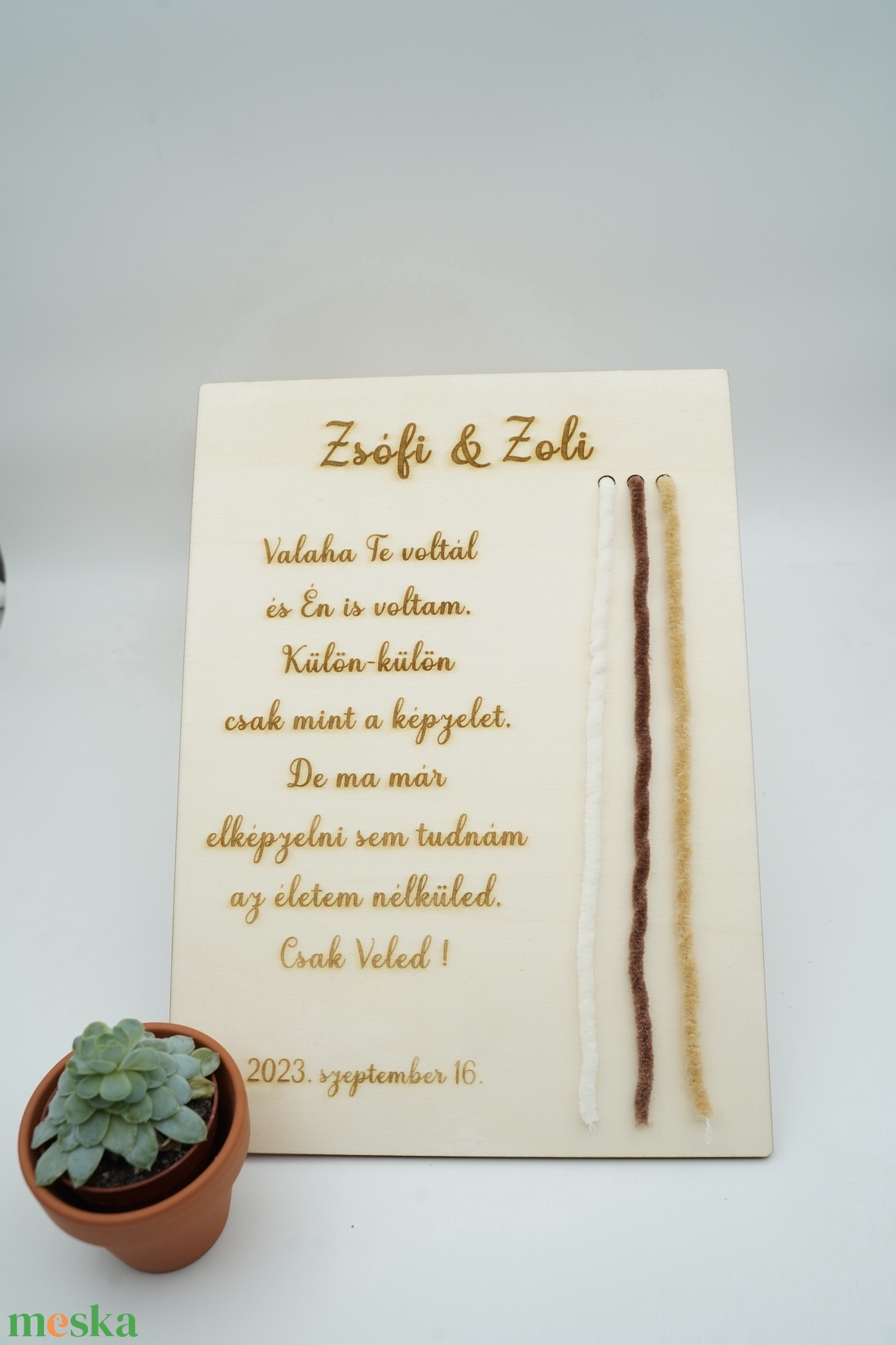 Egyedi fa tábla kötélceremóniára - esküvő - emlék & ajándék - nászajándék - ceremónia szett - Meska.hu Egyedi fa tábla kötélceremóniára - esküvő - emlék & ajándék - nászajándék - ceremónia szett - Meska.hu