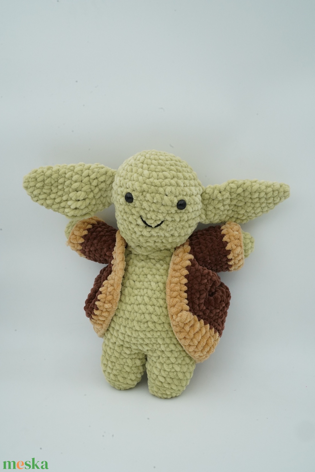 Horgolt pihe-puha plüss Yoda + kabátka - játék & sport - plüssállat & játékfigura - plüss mesefigurák - Meska.hu Horgolt pihe-puha plüss Yoda + kabátka - játék & sport - plüssállat & játékfigura - plüss mesefigurák - Meska.hu