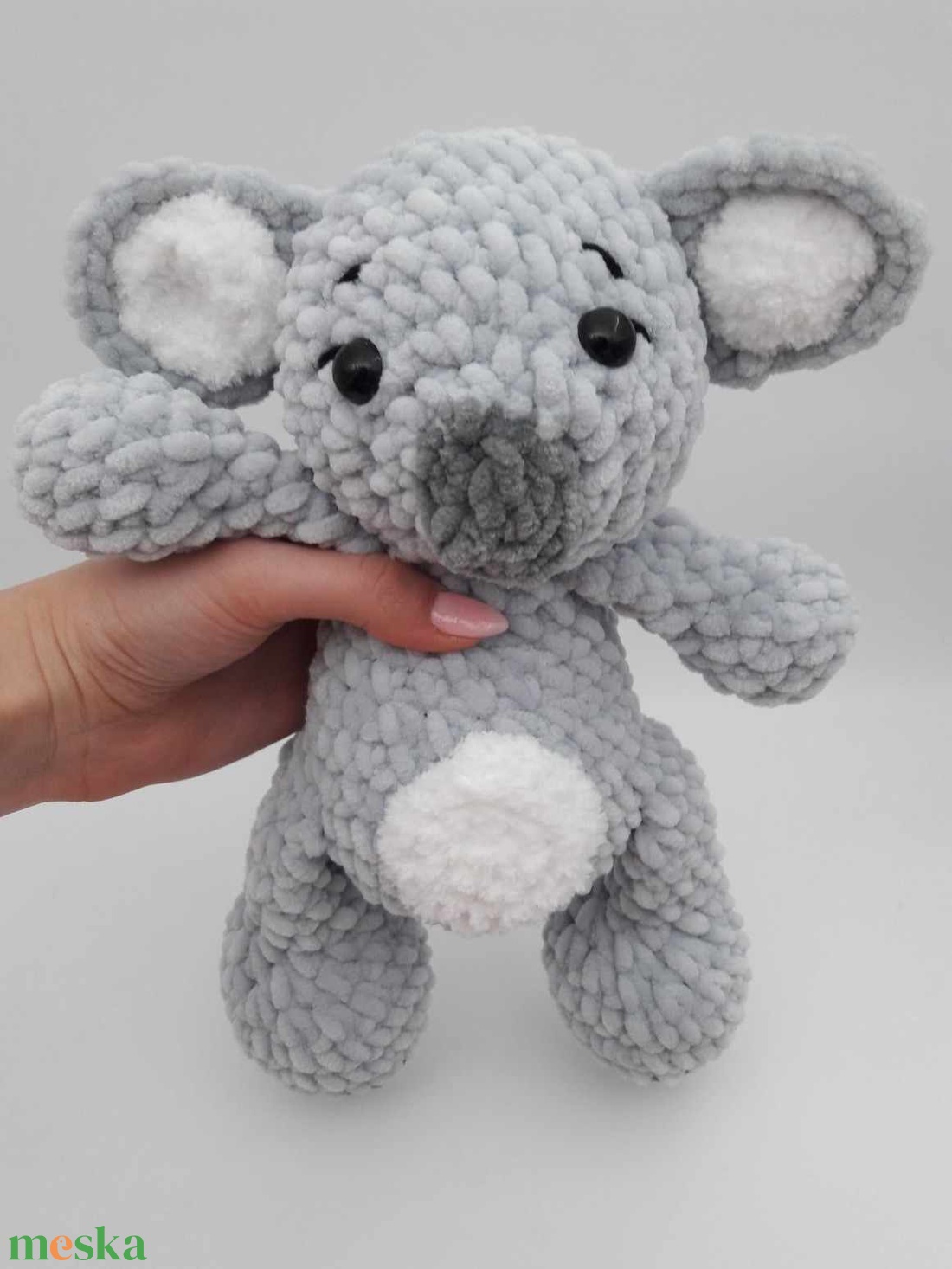 Horgolt pihe-puha plüss koala maci - játék & sport - plüssállat & játékfigura - maci - Meska.hu