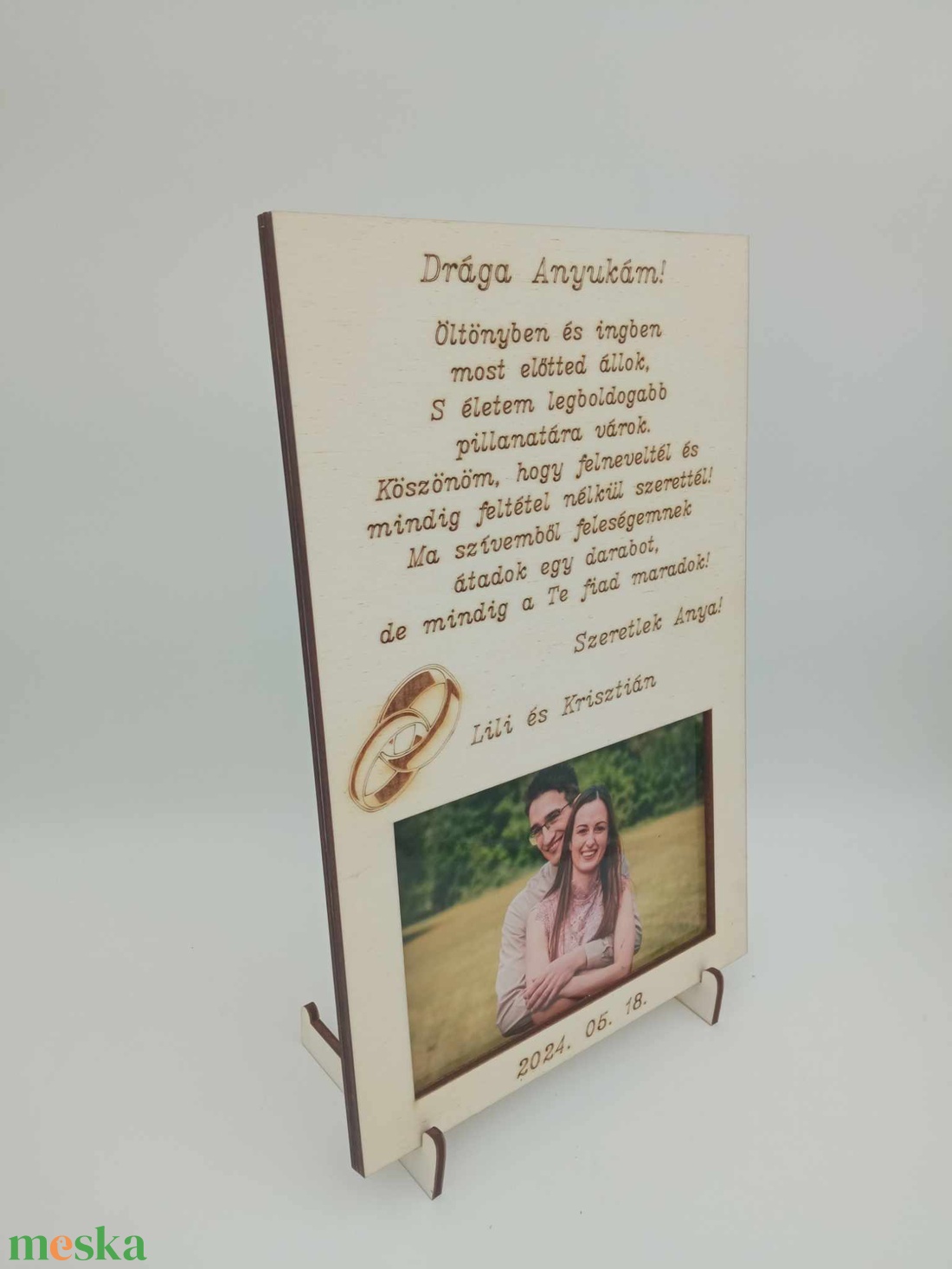 Fényképes szülőköszöntő képkeret egyedileg gravírozva - esküvő - emlék & ajándék - köszönőajándék - Meska.hu Fényképes szülőköszöntő képkeret egyedileg gravírozva - esküvő - emlék & ajándék - köszönőajándék - Meska.hu