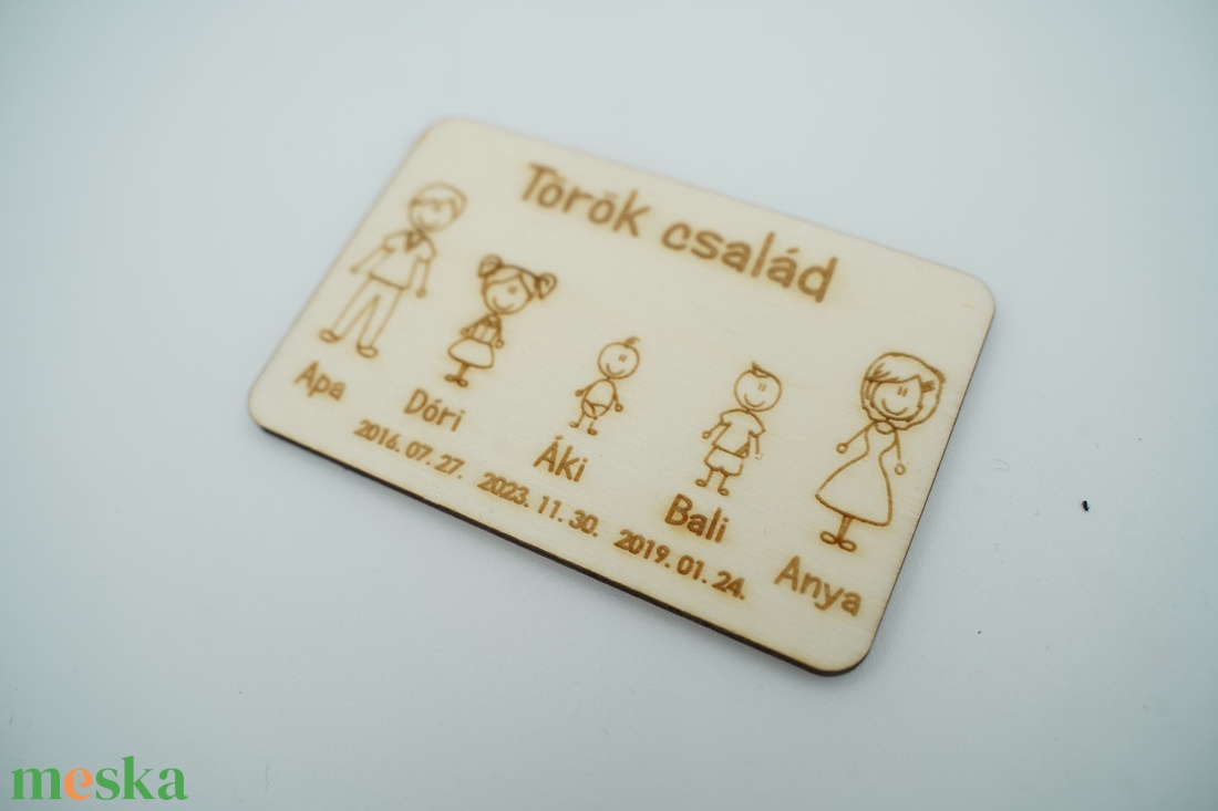 Családi táblácska, hűtőmágnes, akár Apák napjára is - esküvő - emlék & ajándék - köszönőajándék - Meska.hu Családi táblácska, hűtőmágnes, akár Apák napjára is - esküvő - emlék & ajándék - köszönőajándék - Meska.hu