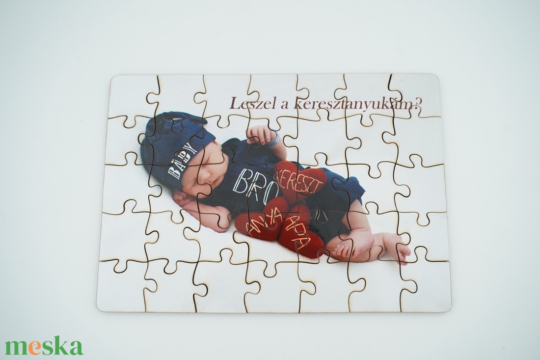 Keresztszülő felkérő fényképes fa puzzle, akár gravírozott fa dobozban/vászontasakban - játék & sport - puzzle - forma puzzle - Meska.hu Keresztszülő felkérő fényképes fa puzzle, akár gravírozott fa dobozban/vászontasakban - játék & sport - puzzle - forma puzzle - Meska.hu
