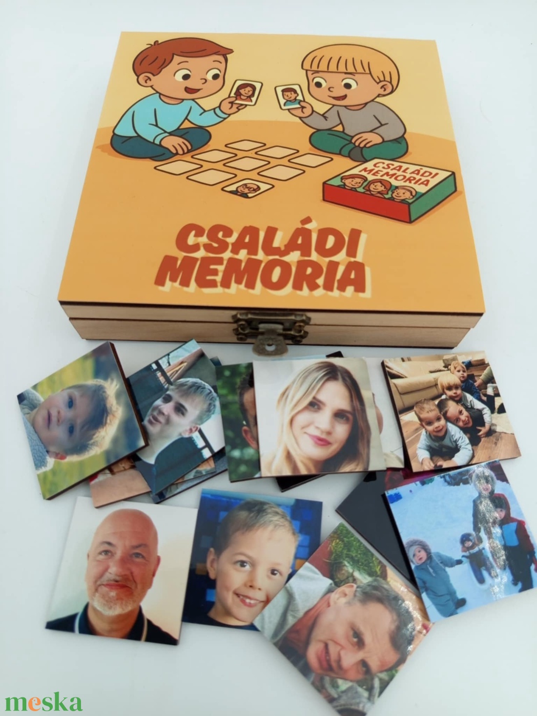 Családi fényképes, páros memória, memóriajáték 36 db-os - játék & sport - táblajáték és kártyajáték - kártya - Meska.hu Családi fényképes, páros memória, memóriajáték 36 db-os - játék & sport - táblajáték és kártyajáték - kártya - Meska.hu