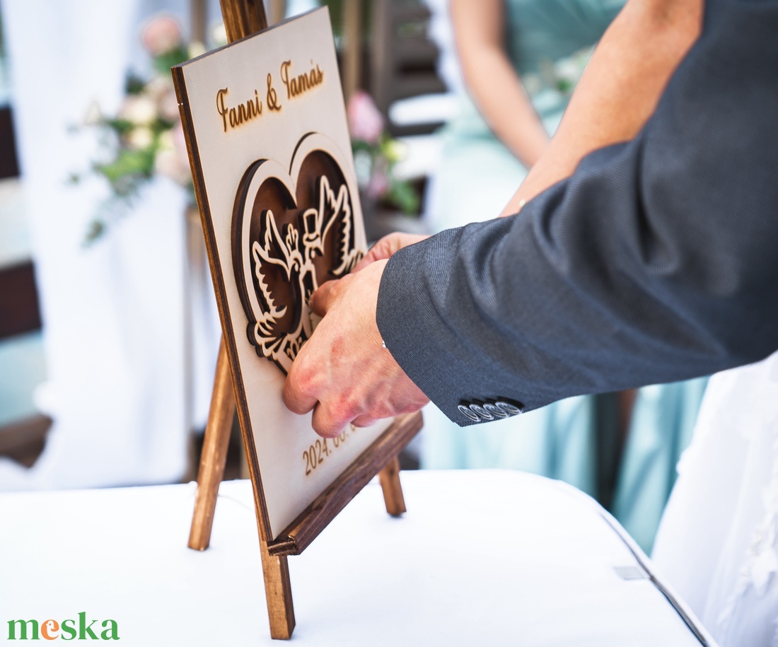 Galambos, fa, gravírozott lakatceremónia szett - esküvő - emlék & ajándék - nászajándék - ceremónia szett - Meska.hu Galambos, fa, gravírozott lakatceremónia szett - esküvő - emlék & ajándék - nászajándék - ceremónia szett - Meska.hu