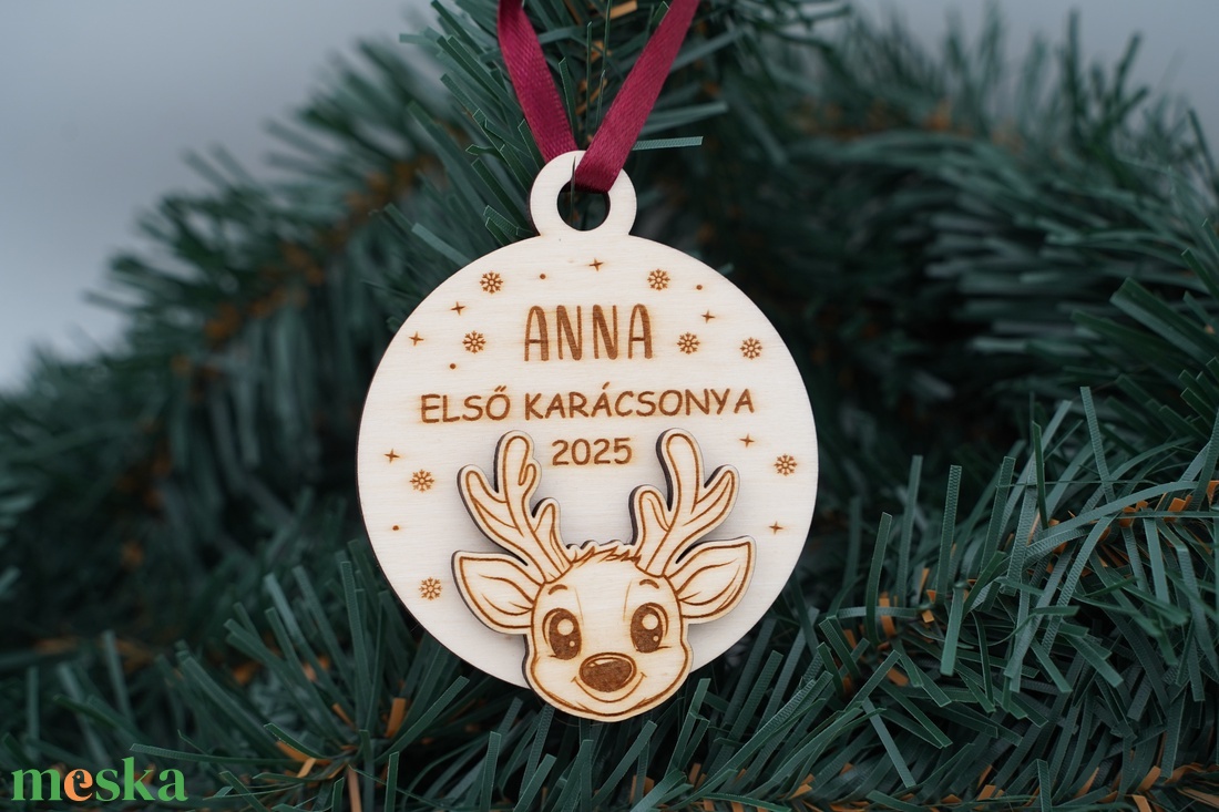 Névre szóló, 3D-s gravírozott, fa, karácsonyfadísz - karácsony - karácsonyi lakásdekoráció - karácsonyfadíszek - Meska.hu Névre szóló, 3D-s gravírozott, fa, karácsonyfadísz - karácsony - karácsonyi lakásdekoráció - karácsonyfadíszek - Meska.hu