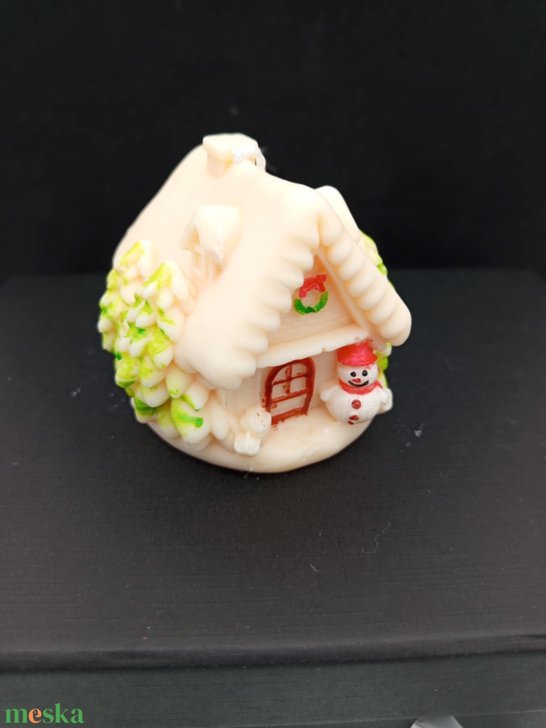 Gyertya 11. - karácsony - karácsonyi lakásdekoráció - karácsonyi illatgyertya, mécses - Meska.hu