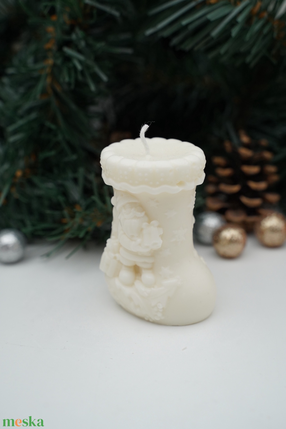 Karácsonyi, figurás, illatos, szines  gyertyák  - karácsony - karácsonyi lakásdekoráció - karácsonyi illatgyertya, mécses - Meska.hu