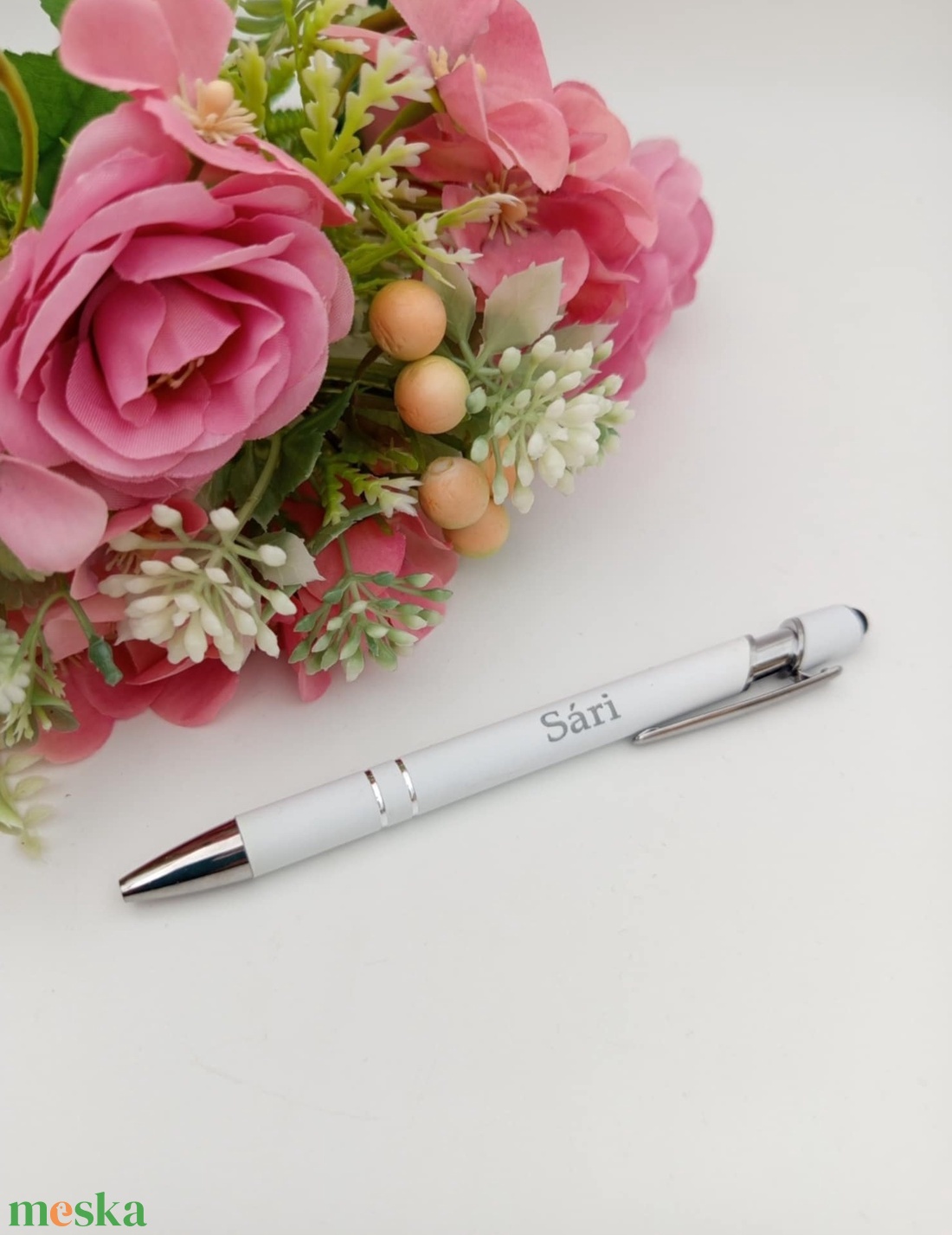Névre garvírozott toll, díszdobozban is - otthon & életmód - papír, írószer - ceruza & toll - Meska.hu