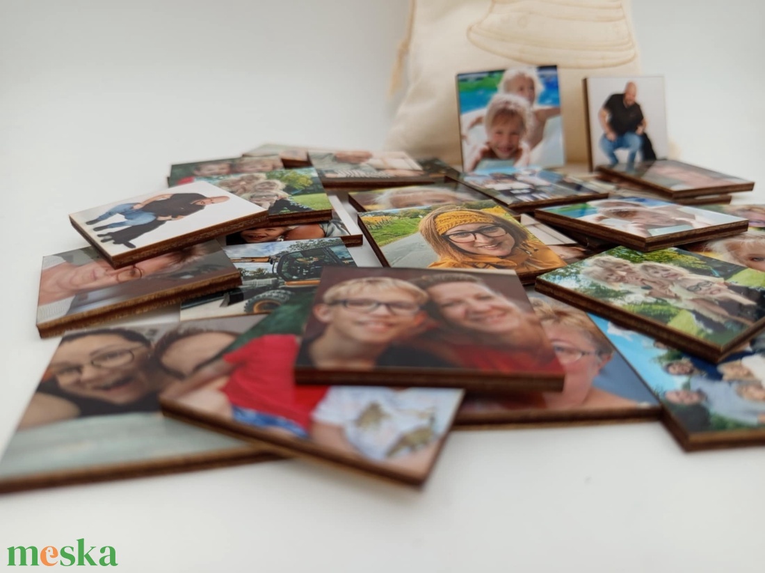 Családi fényképes páros memória. memóriajáték, memóriakártya fából  - játék & sport - táblajáték és kártyajáték - kártya - Meska.hu
