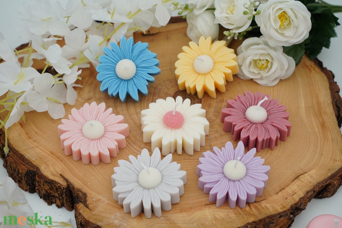 Rózsás illatgyertyák � kézzel festett, szójaviasz dekor gyertya - otthon & életmód - gyertya, illat, aroma - gyertya - Meska.hu