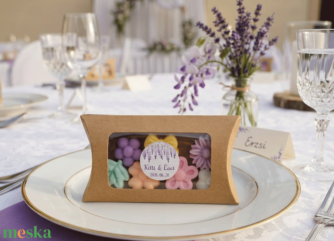 Illatviaszok elegáns gravírozott dobozban, köszönőajándéknak is   - esküvő - emlék & ajándék - köszönőajándék - Meska.hu