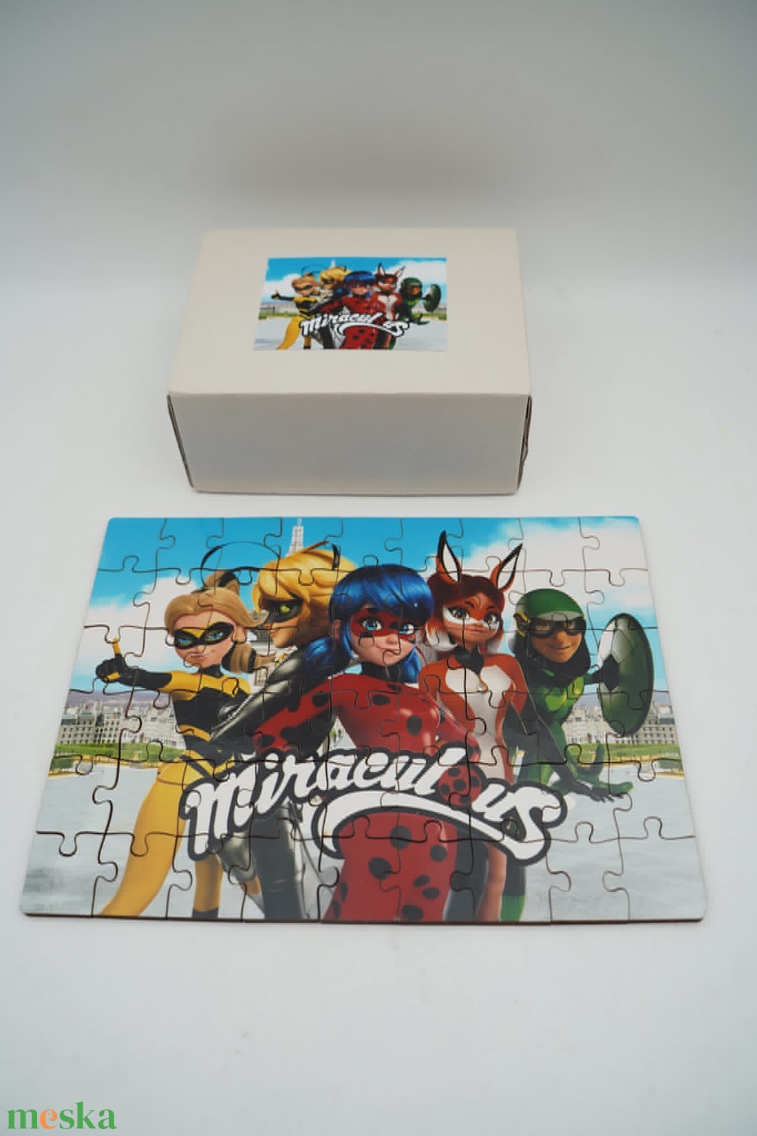 Varázslatos mese puzzle (Miraculous, Vaiana) dobozban � egyedi fa ajándék, kirakó gyerekeknek - játék & sport - puzzle - hagyományos puzzle - Meska.hu